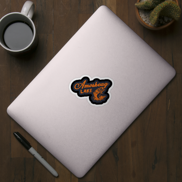 amoskeag lake Amoskeag Lake Sticker TeePublic